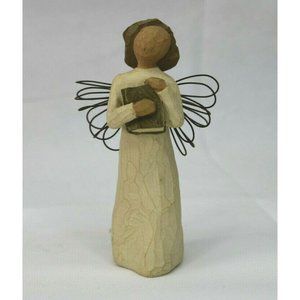 Willow Tree "Angel Of Learning " 4.5 Inch Angel Figurine Susan Lordi 1999